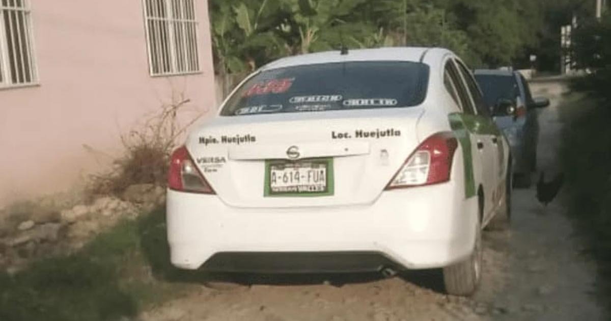 ¡Asaltan a taxista!