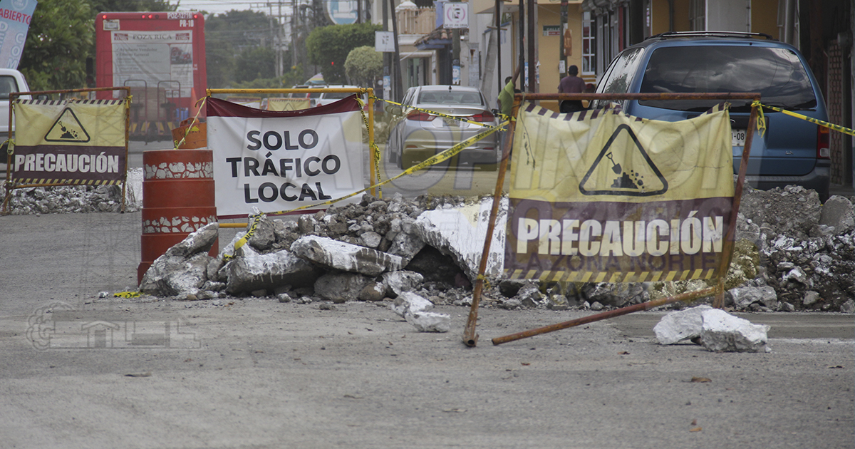 Cancelan obras