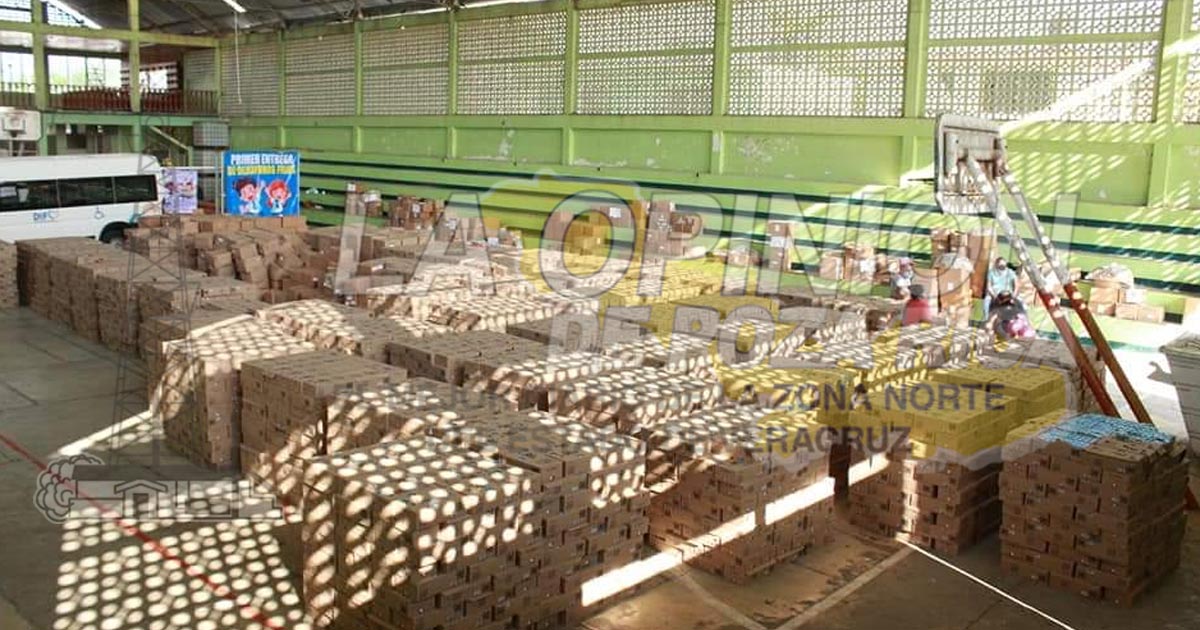 Benefician a 5 mil estudiantes con desayunos fríos