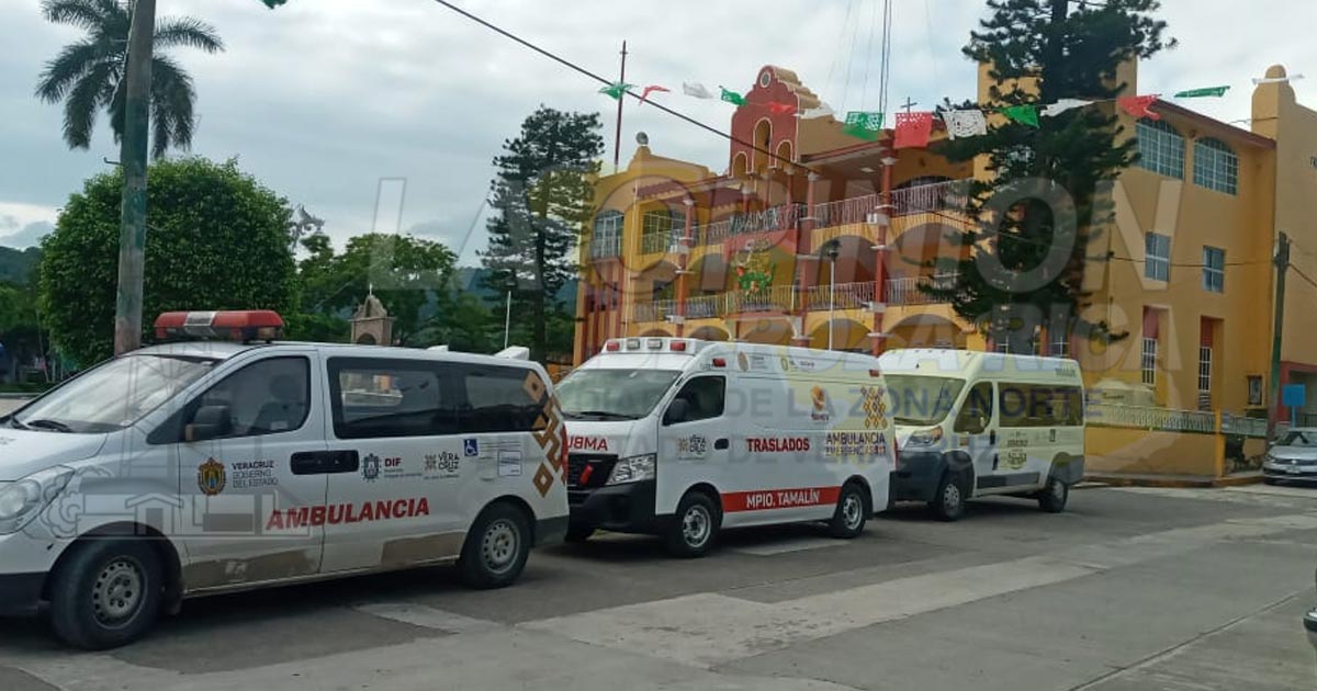 Logran salvar vidas gracias a las ambulancias en la Sierra de Otontepec
