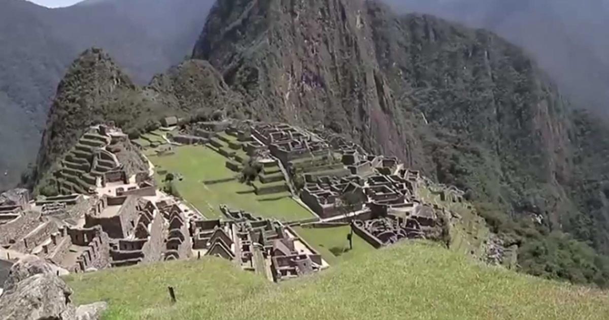 Abren Machu Picchu para él solito, tras quedar varado por pandemia