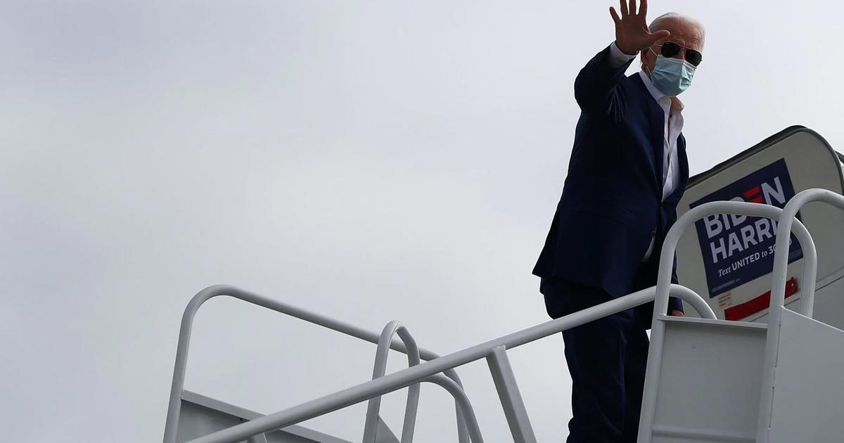 Biden llega a Florida unas horas después de que Trump lo llamara “socialista” en un mitin en el mismo Estado