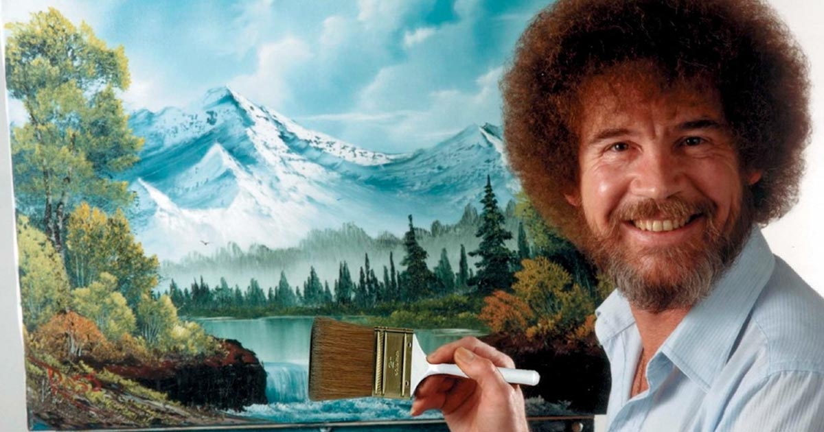 Bob Ross. ¡De militar a pintor! Así fue su sorprendente vida