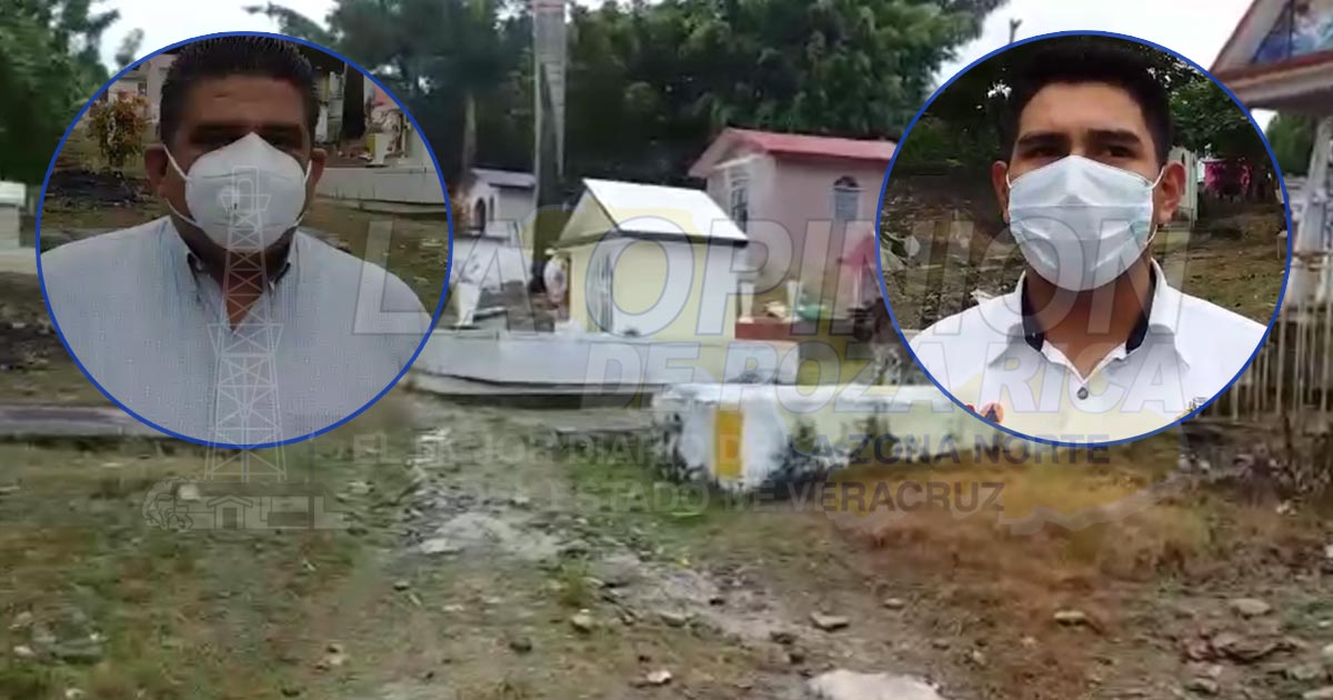 Panteón de Coatzintla, cerrado por pandemia