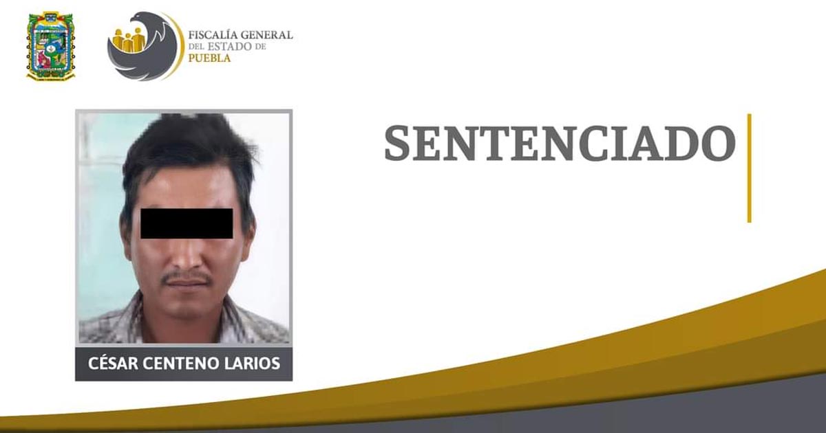 20 años de cárcel asesino de Metlaltoyuca