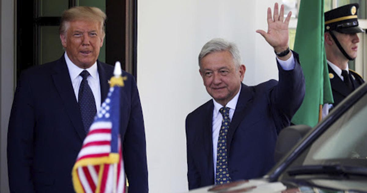 AMLO quiere hacer grande a México: Trump