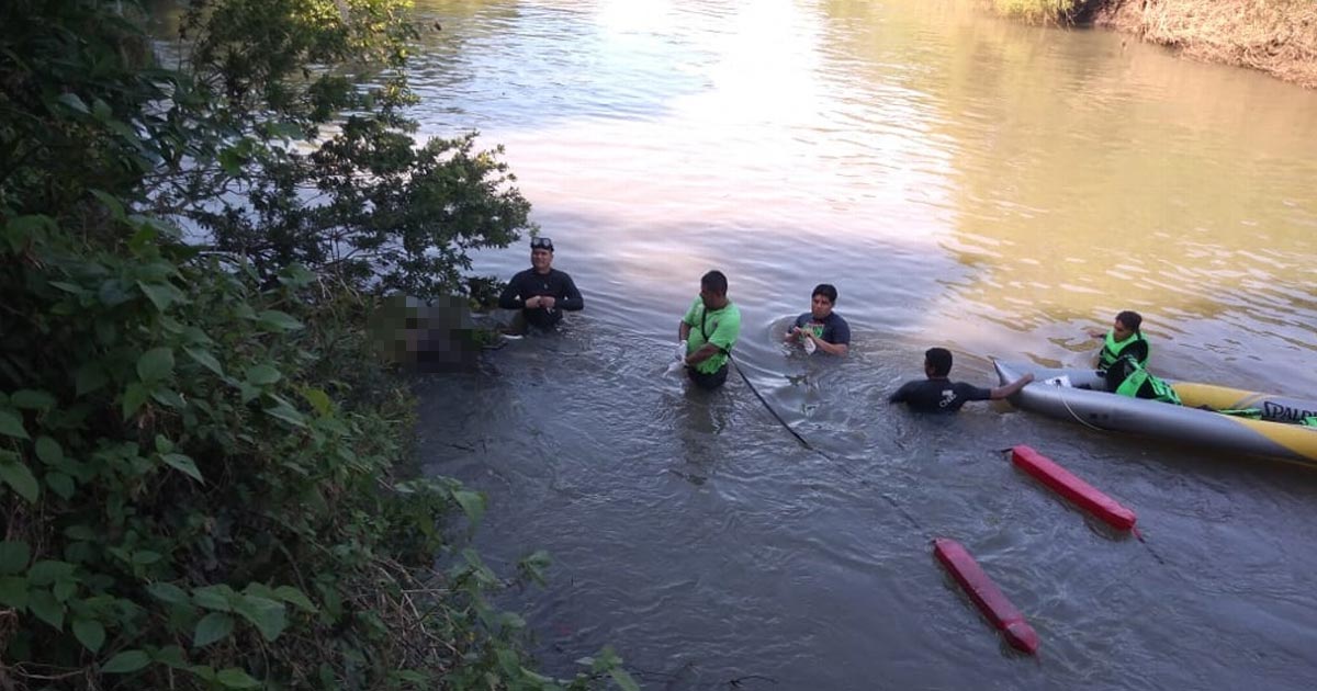 Hallan cuerpo de hombre ahogado en río Jamapa