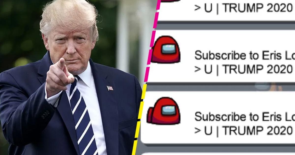 'Among Us': Lo que sabemos sobre el jugador que apoya a Trump y está hackeando partidas