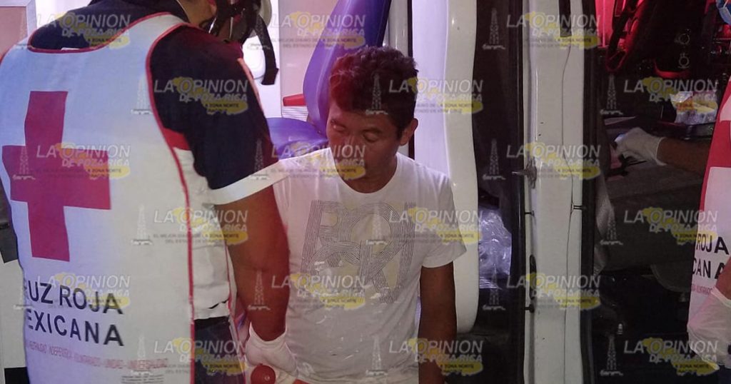 Lo hieren con navaja para asaltarlo