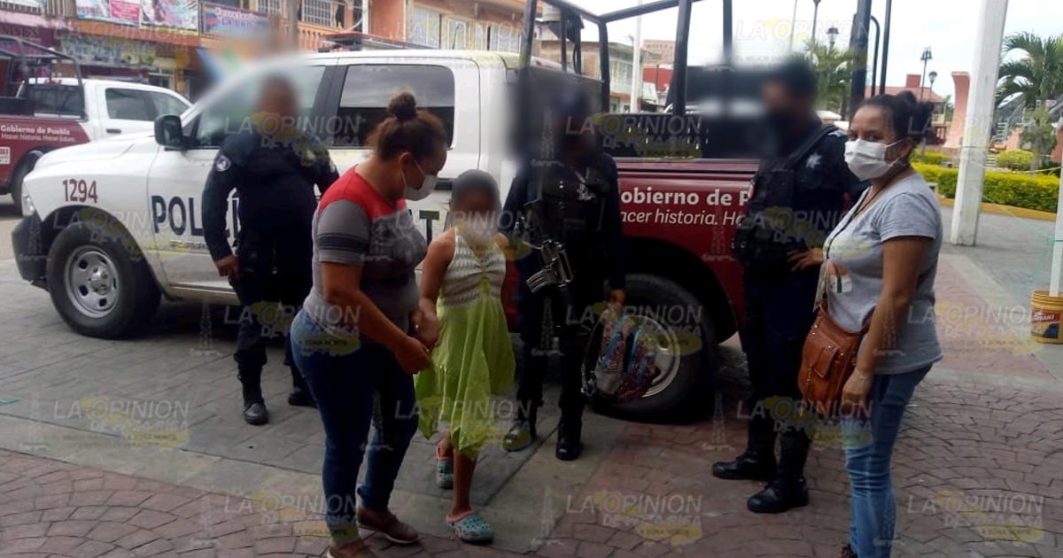 Rescatan a menor pérdida, a altas horas de la madrugada