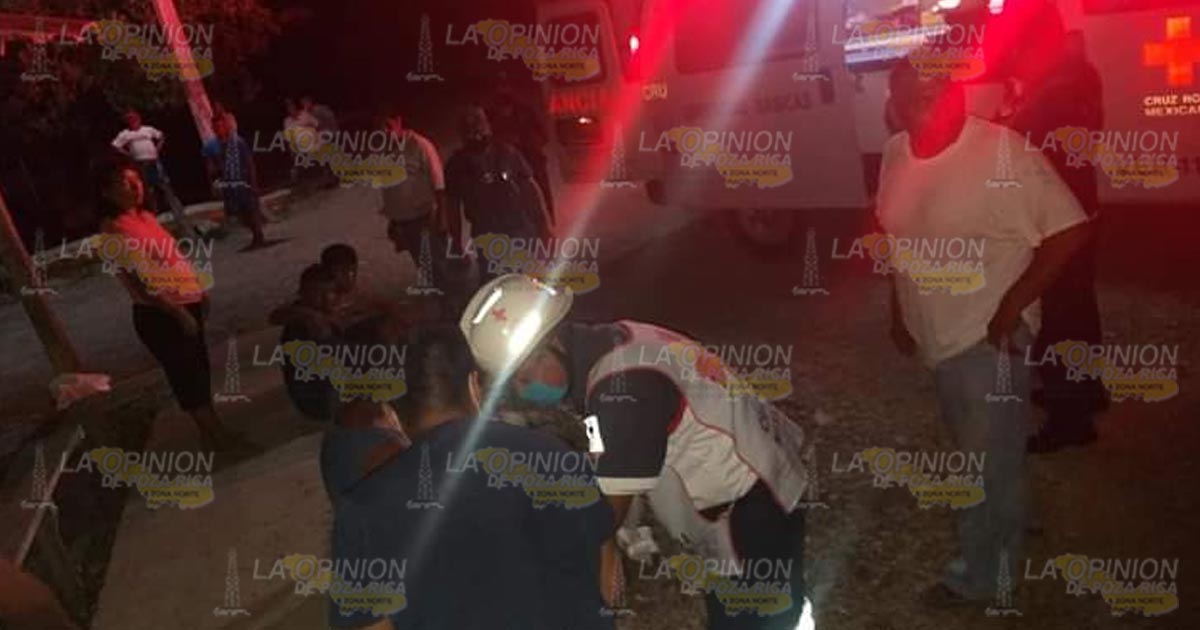 Riña en Tancoco deja tres personas lesionadas