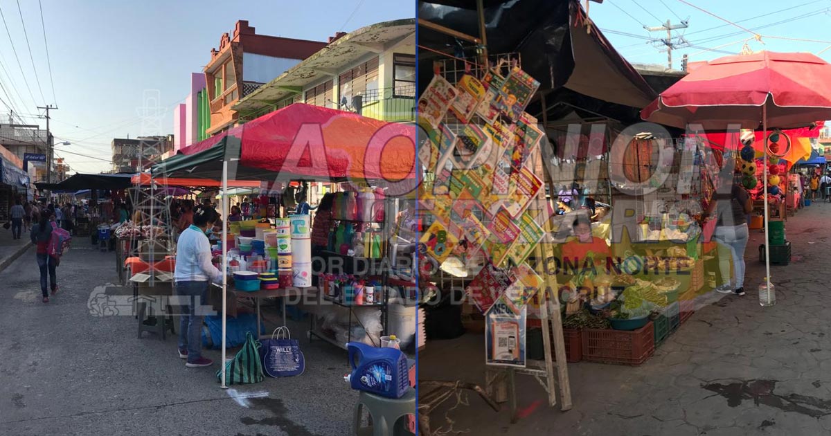 Se reactiva la economía con apertura del tianguis
