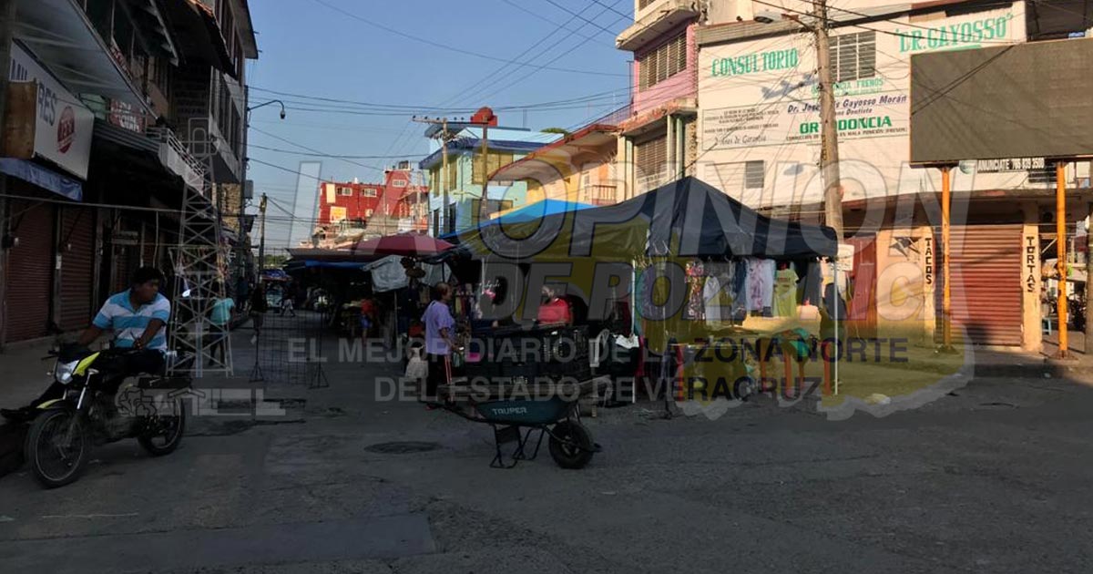 Se reactiva la economía con apertura del tianguis
