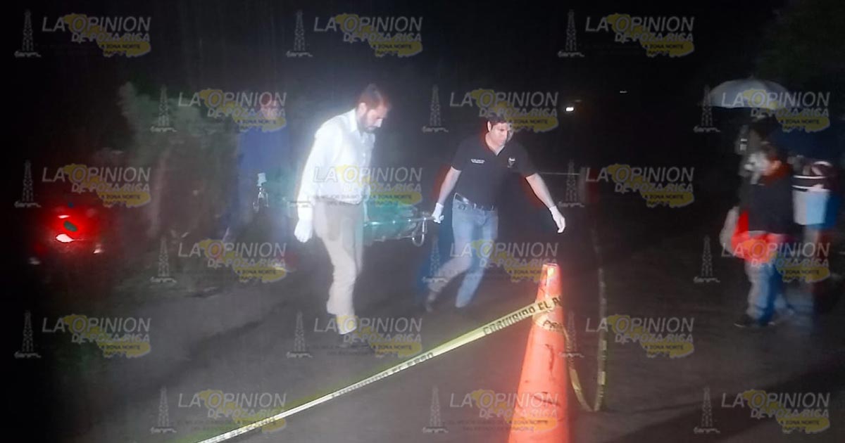 Trágica muerte de un motociclista en Tihuatlán