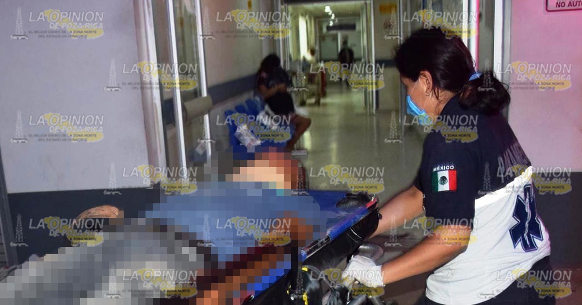Atropellado en carretera de Tlapacoyan