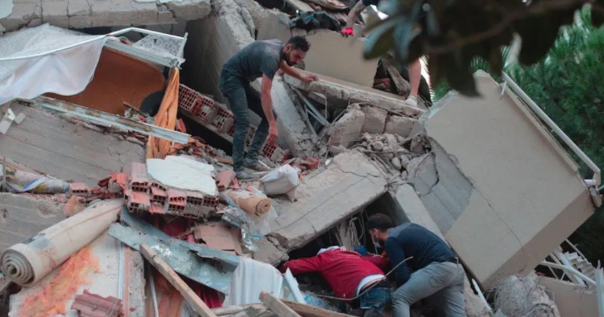 Suman 14 muertos por terremoto en Turquía y Grecia