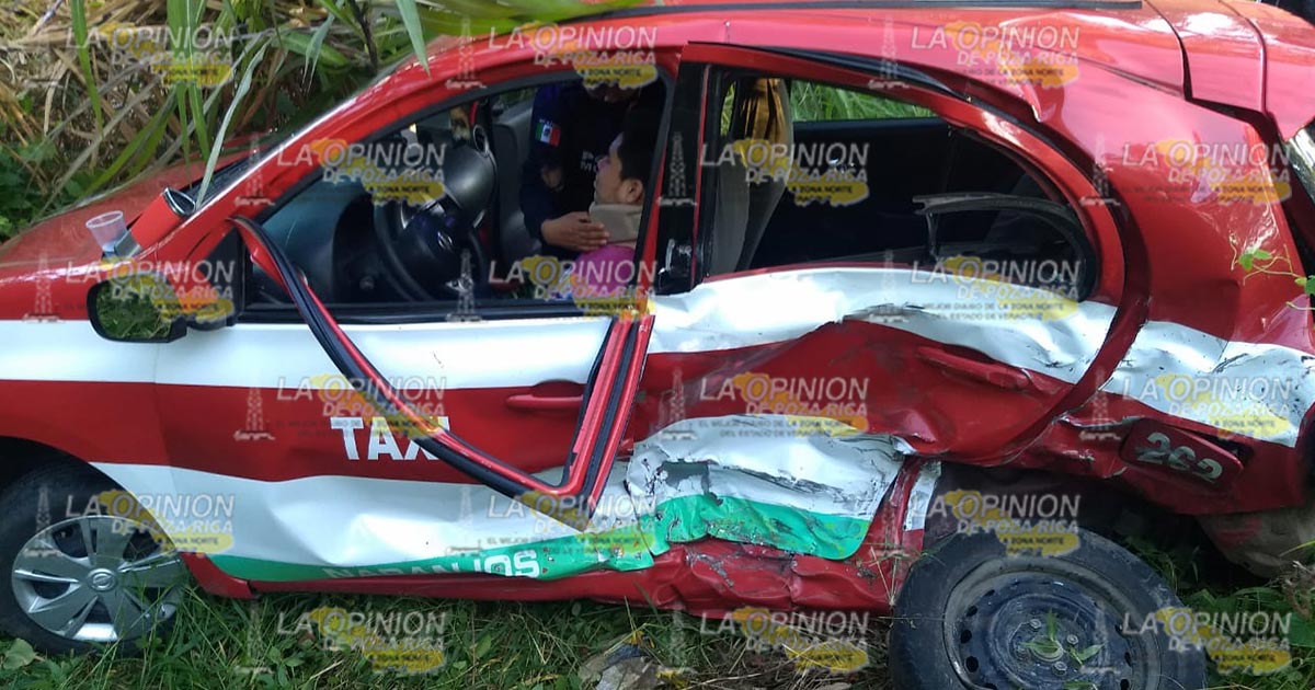 Taxista de Naranjos resulta gravemente lesionado