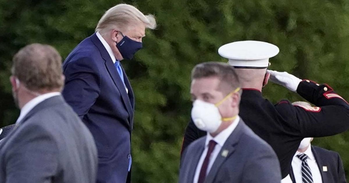 ¿Quién contagió a Trump de covid-19?