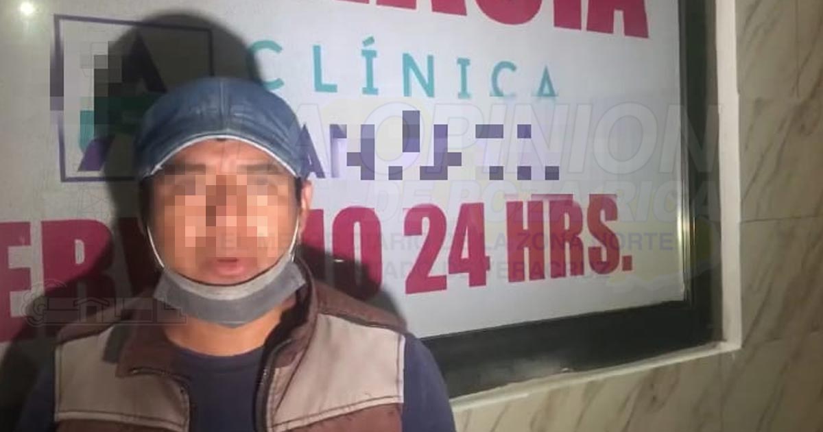 Militantes del PRI agreden a vecino de La Reforma, en Tehuacán de Guerrero, Hgo.