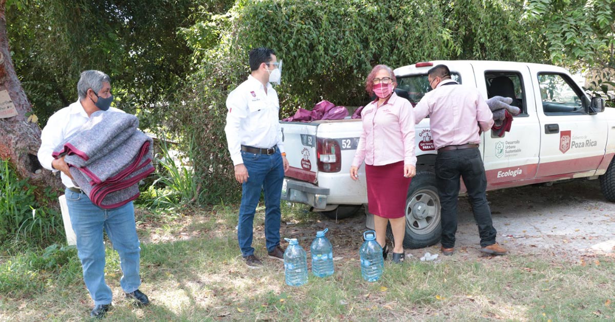 Apoya Gobierno de Poza Rica, al albergue El Buen Samaritano