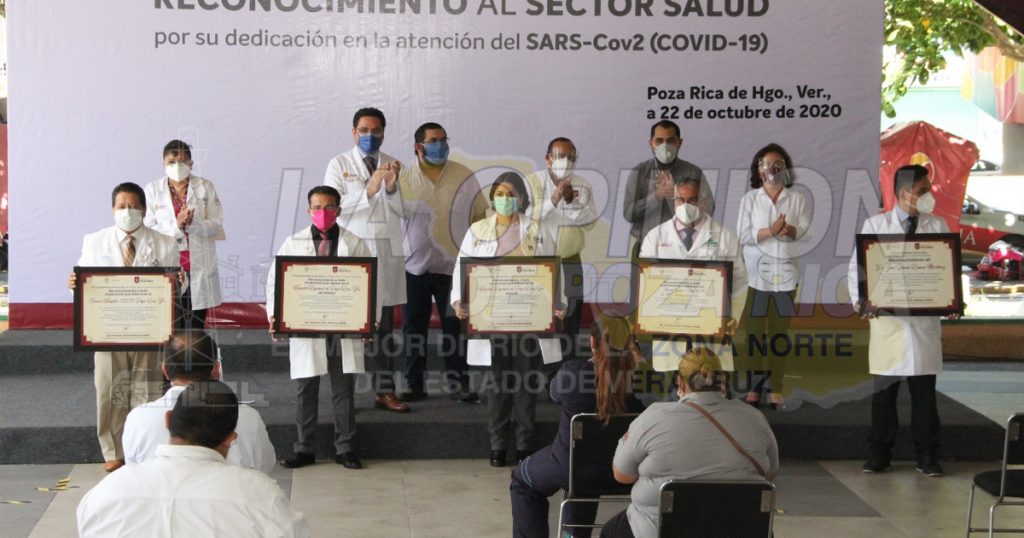 Reconocen titánica labor del personal de Salud