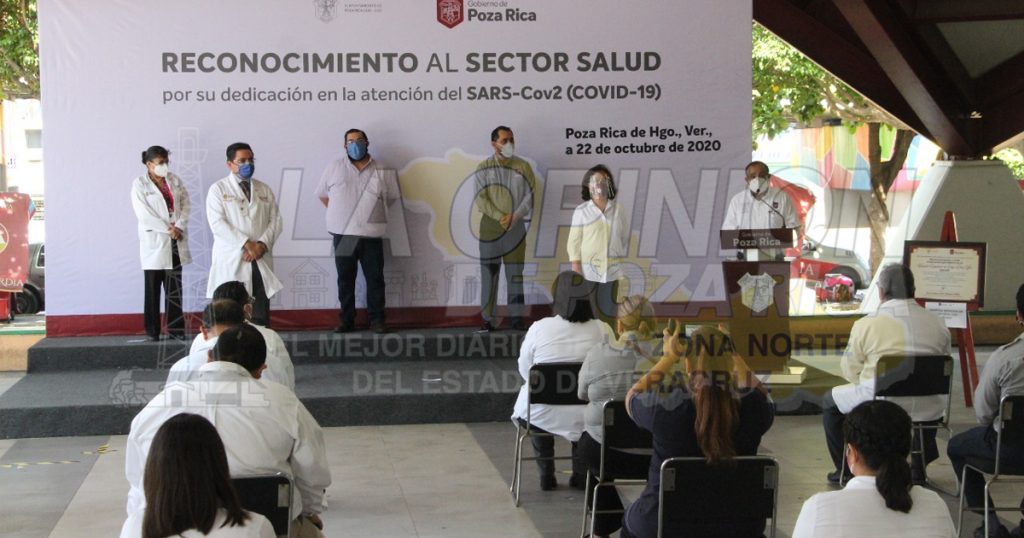 Reconocen titánica labor del personal de Salud