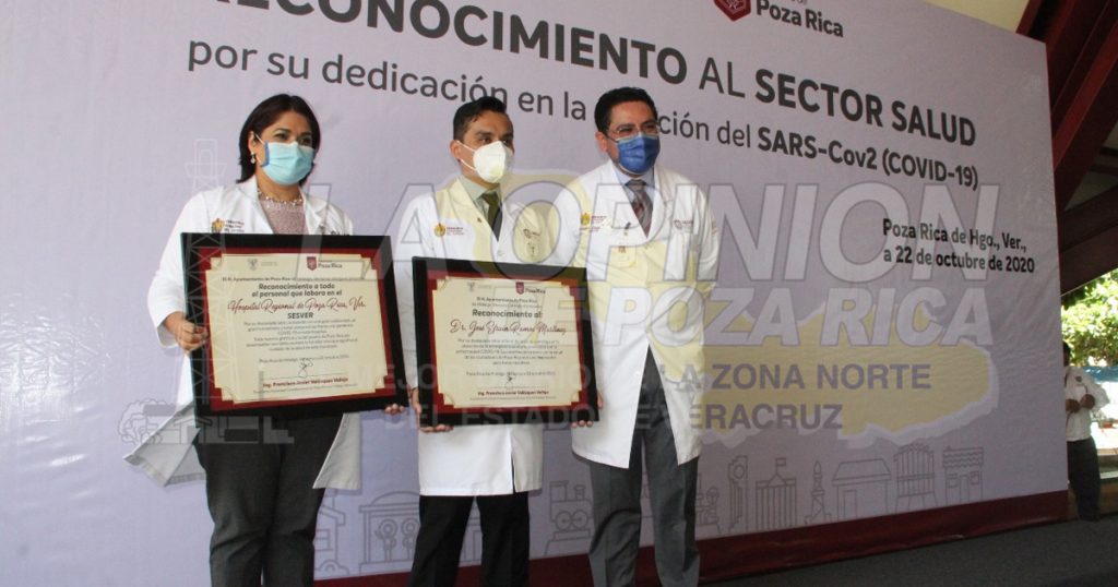 Reconocen titánica labor del personal de Salud
