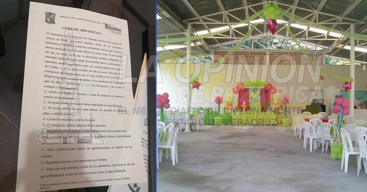 Comercios tendrán prohibido realizar eventos masivos