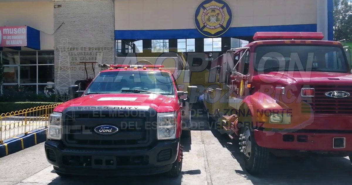 En el "aire", el recurso para bomberos xalapeños desde tiempos de Javier Duarte