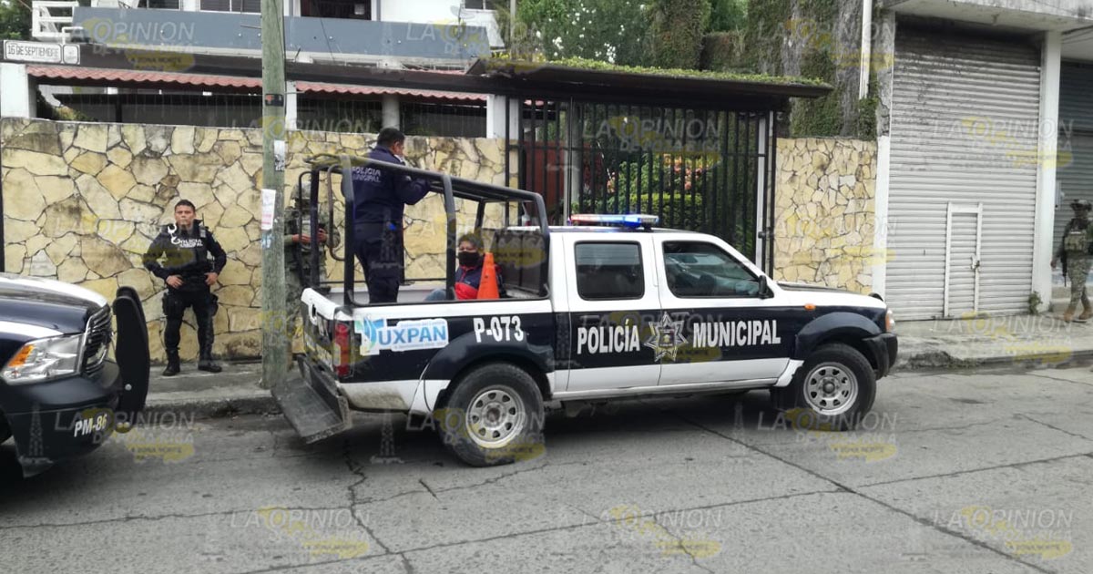 Tras las rejas por intenta machetear a su mamá