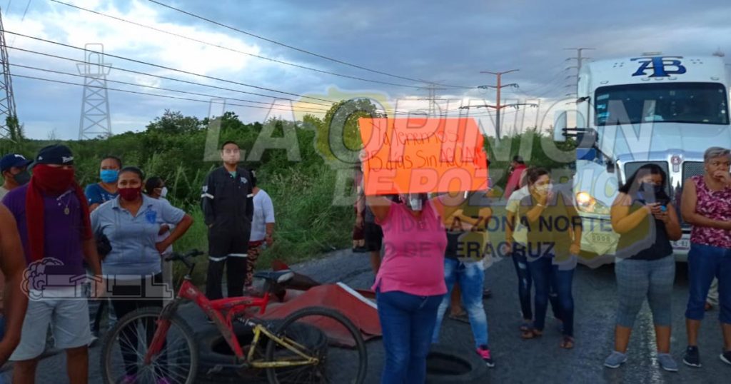 Llevan 15 días sin agua