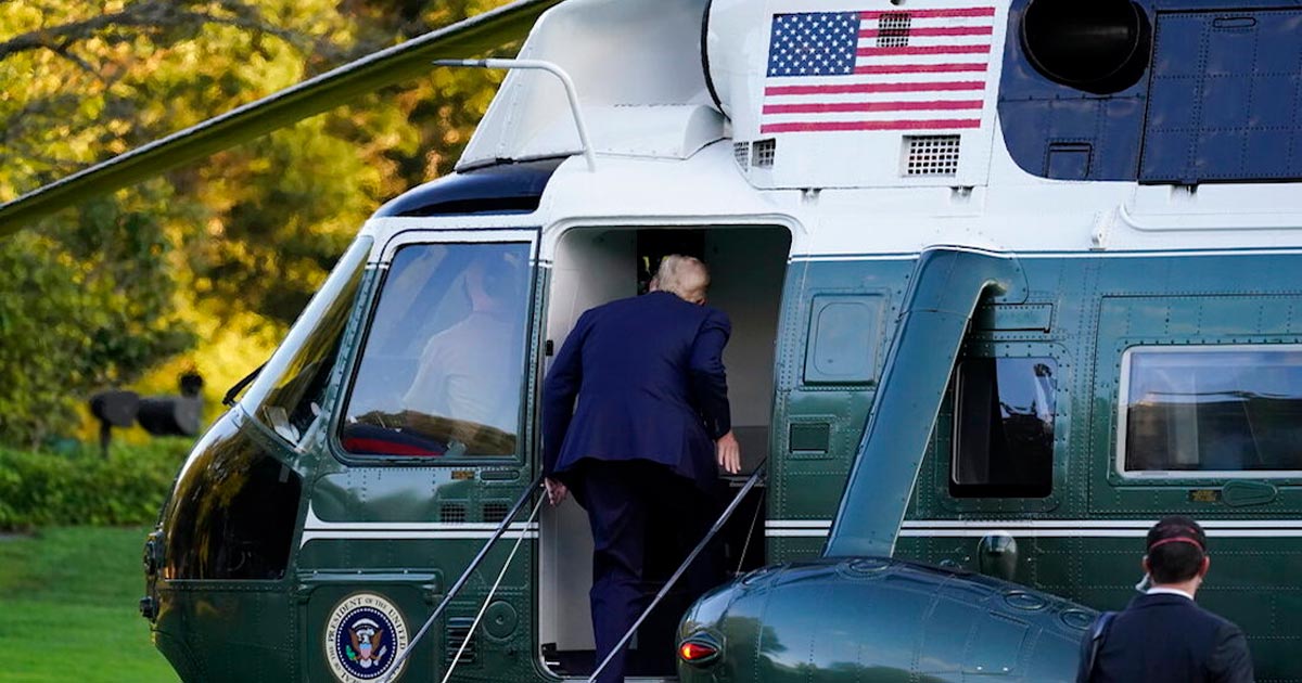 AMLO, Bolsonaro, Bukele... y hasta Kim desean recuperación a Trump por COVID; Biden pide no politizar