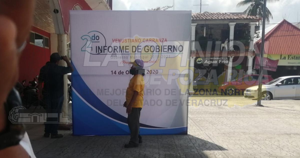 Rinde alcaldesa 3er informe de labores, a puerta cerrada con su cabildo