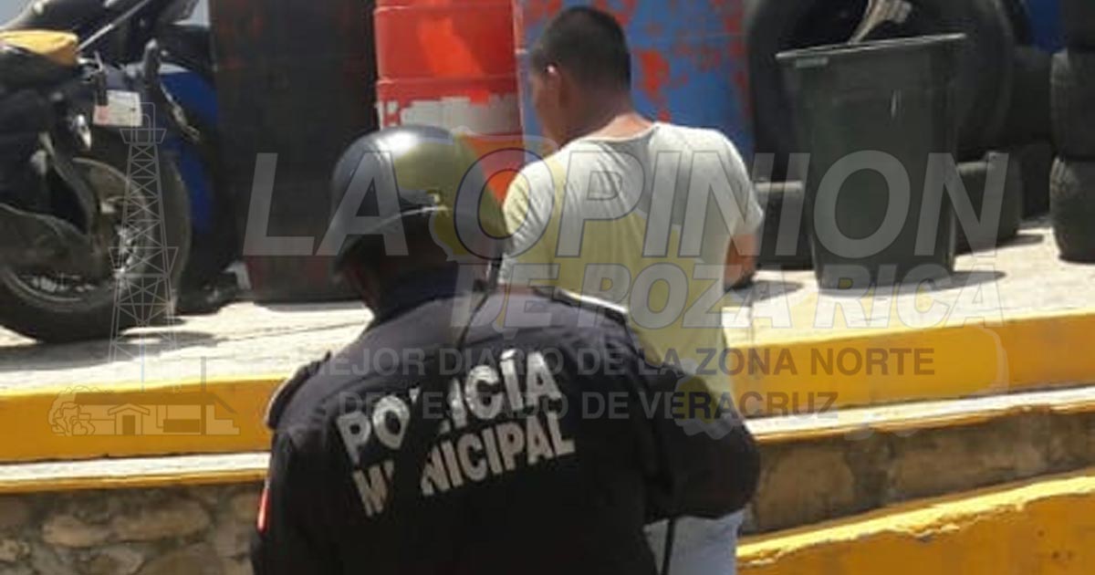 Detenido por negarse a pagar las cervezas
