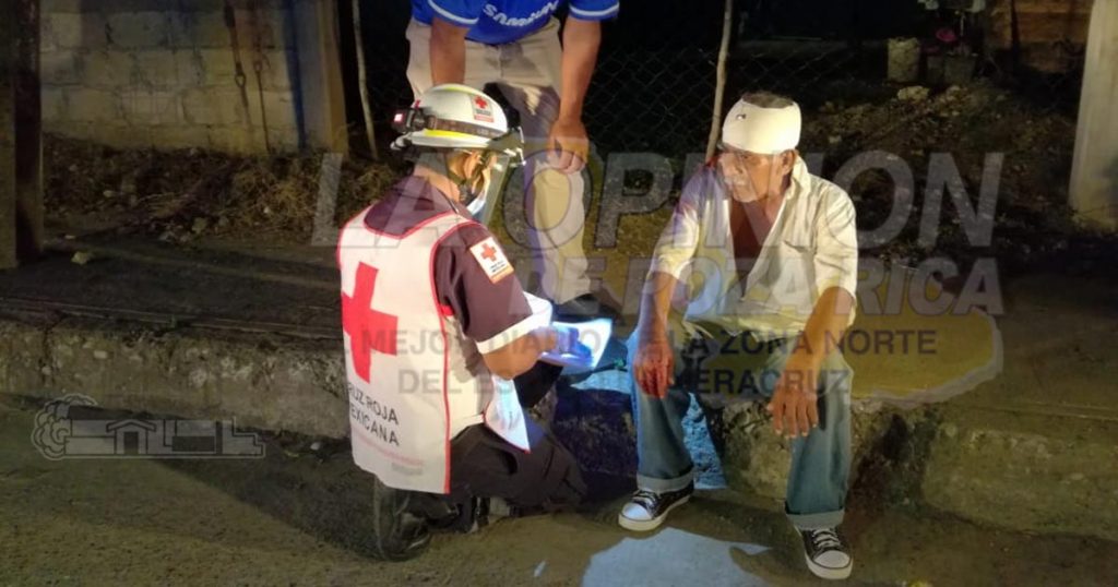 Golpeado con un bate