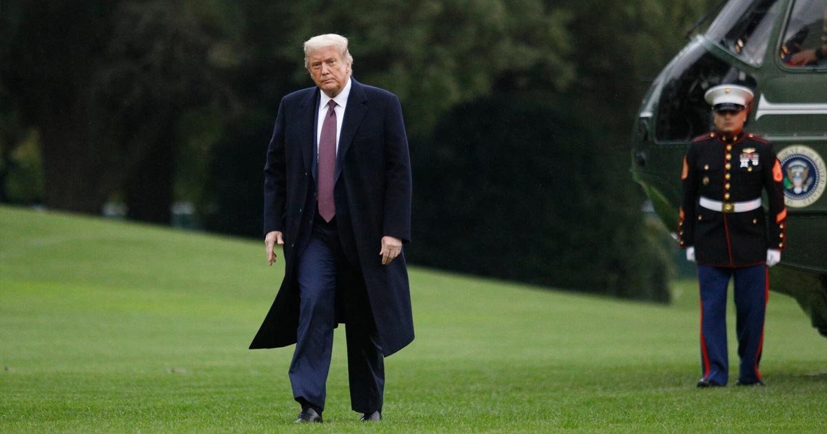 El presidente Trump da positivo por Coronavirus