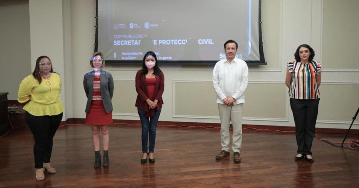 En Veracruz se invierte para fortalecer la Protección Civil a favor de la seguridad, patrimonio y vida de los veracruzanos: Ana Miriam Ferráez Centeno