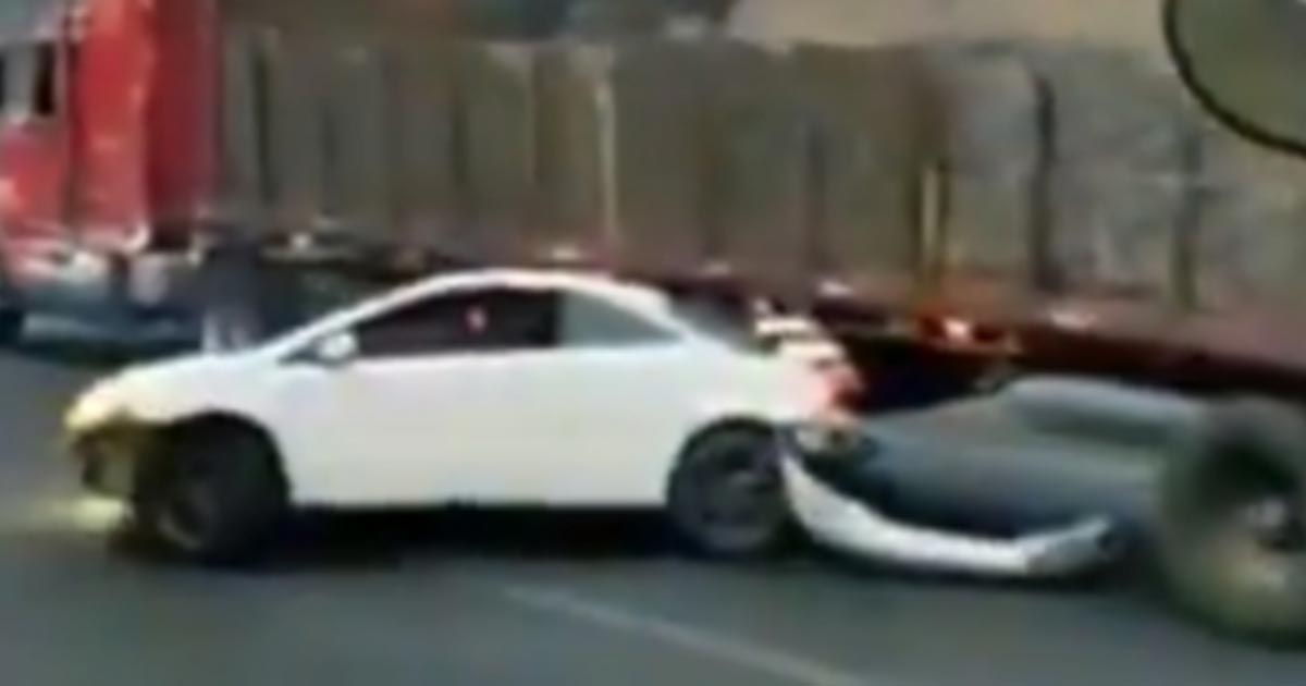 Accidentes de tráileres generan caos en vías hacia la CDMX