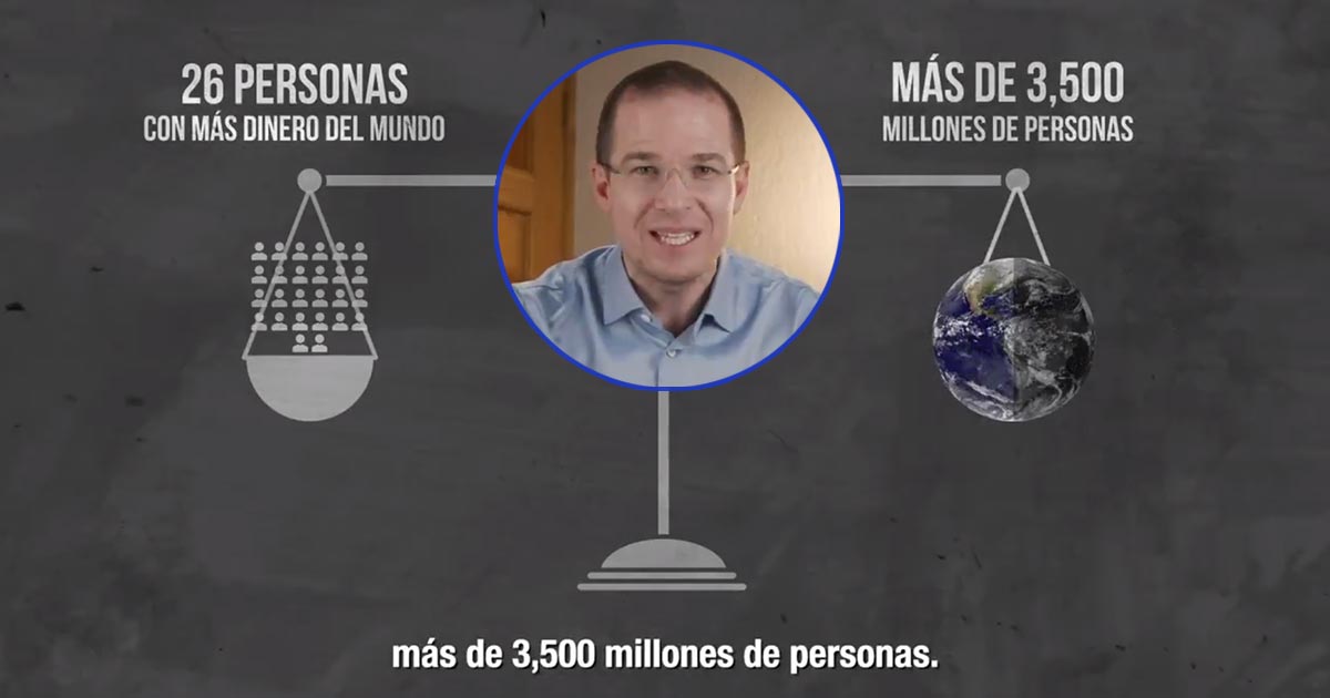 Crecimiento y redistribución, claves contra desigualdad: Anaya