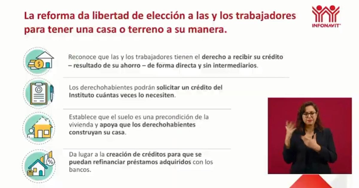 Presentan reforma a la Ley del Infonavit