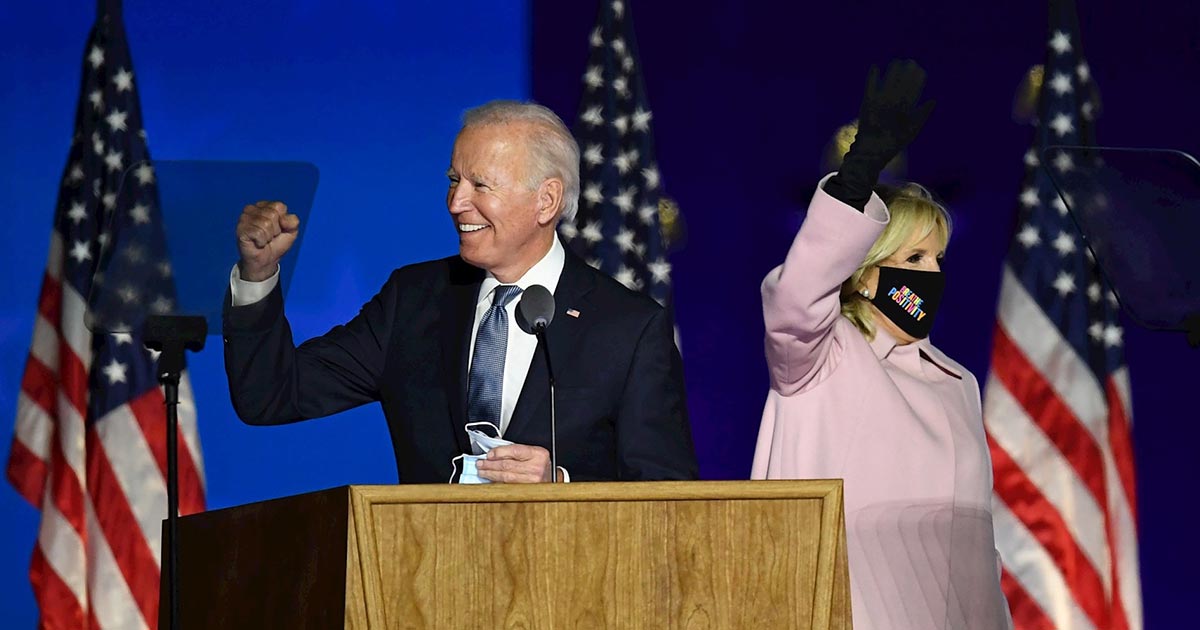 Biden, seguro de su victoria tras remontada en estados clave