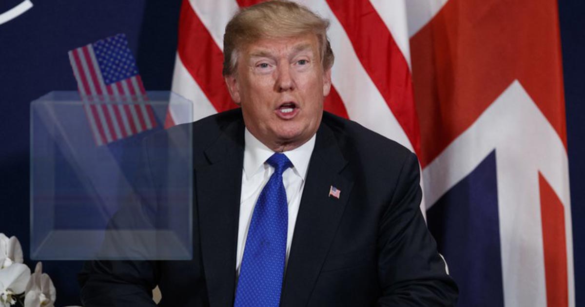 Trump reitera sospechas de fraude electoral