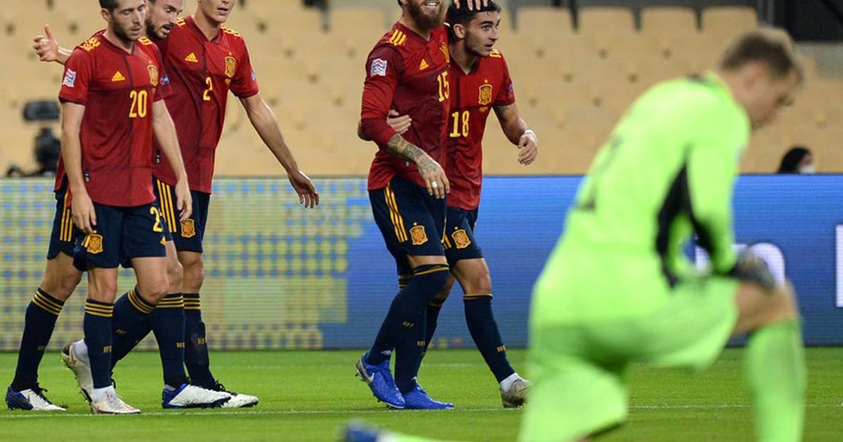 España vs Alemania (6-0): La Roja aplastó y humilló a los alemanes