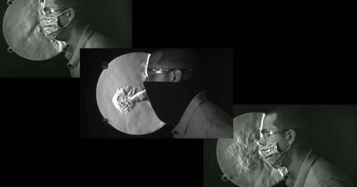 Un estudio demuestra visualmente por qué los cubrebocas con válvula no sirven para detener el Covid-19