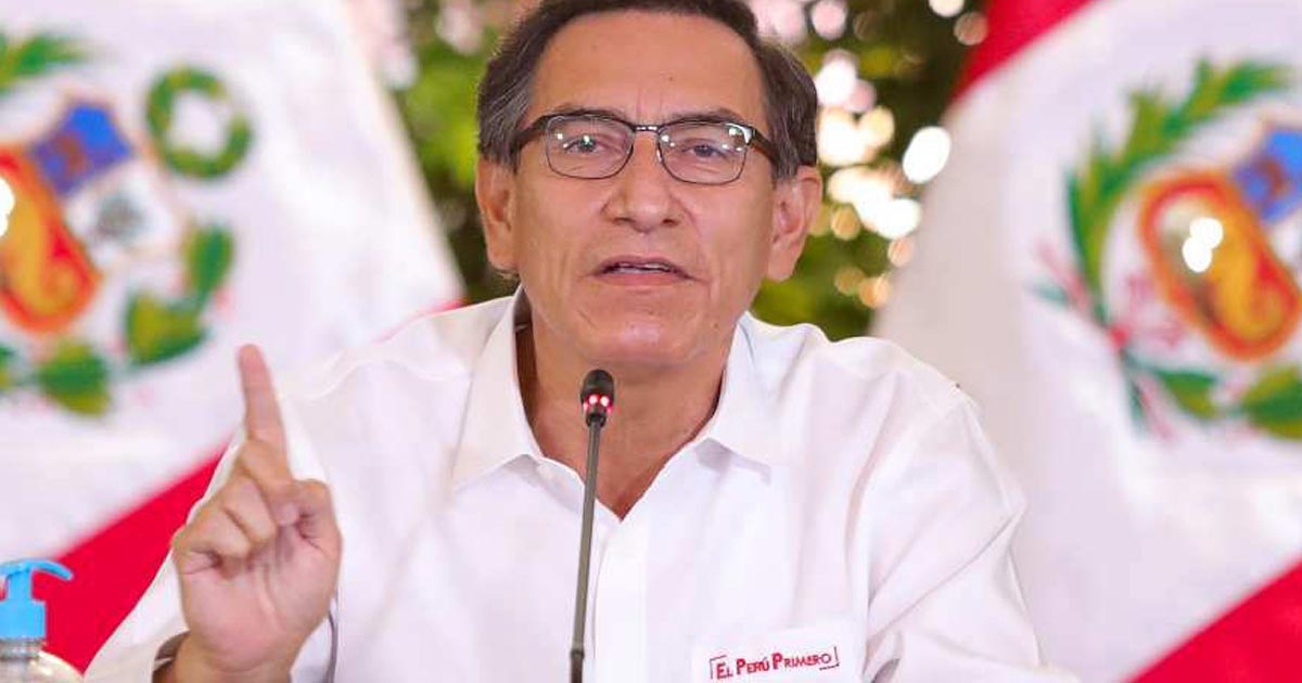 El Congreso de Perú destituye al presidente Vizcarra