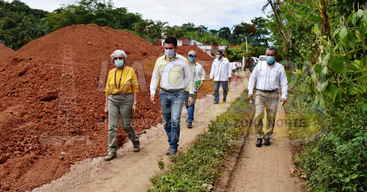 Realizan inspección de terreno donado para hospital