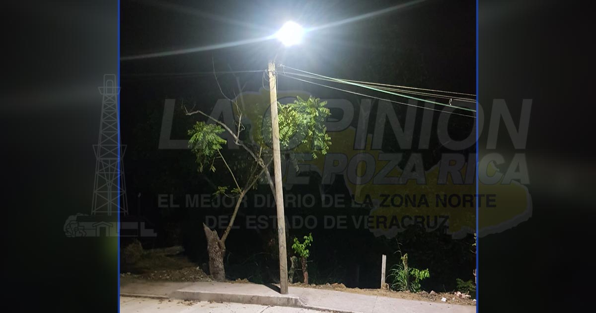Reclaman alumbrado en La Uno