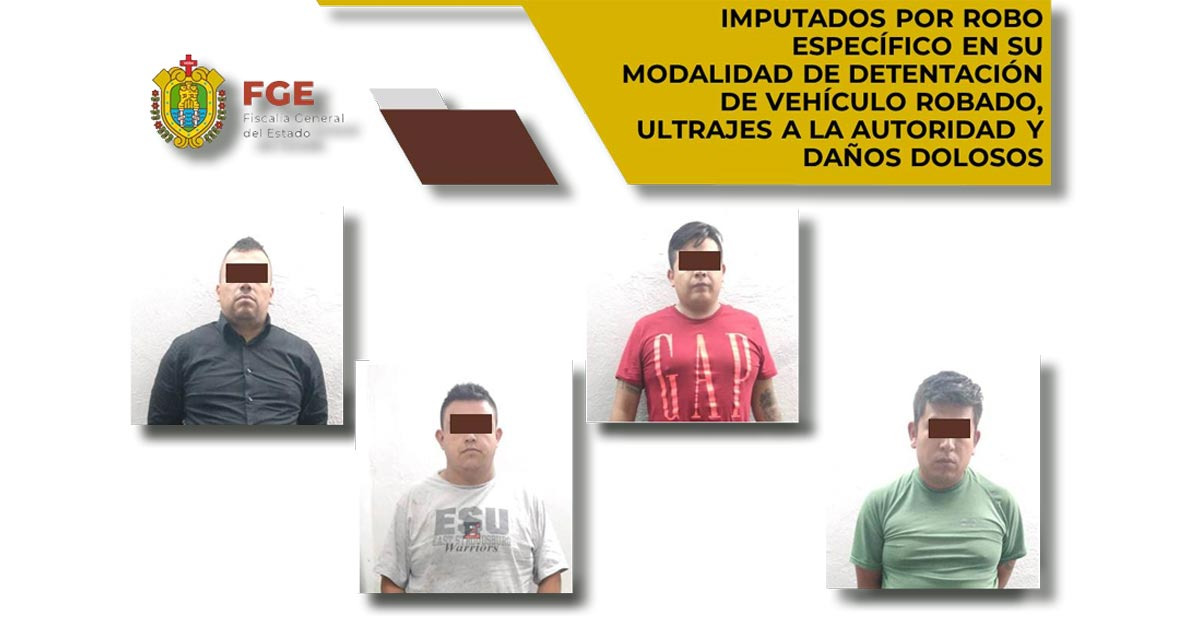 Detenidos a probables culpables de robo y ultraje