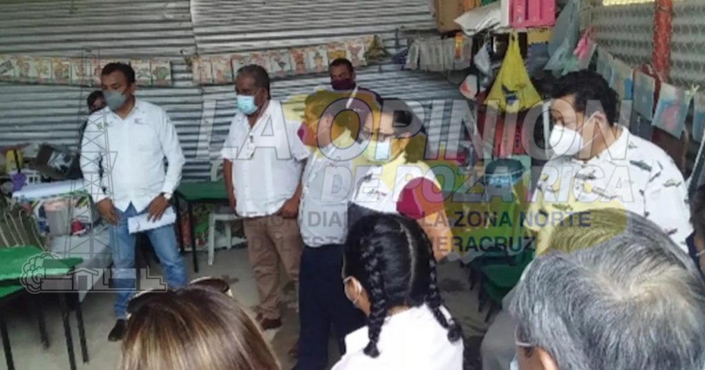 El IEEV construye preescolar bilingüe Kaxanatua, en Coatzintla