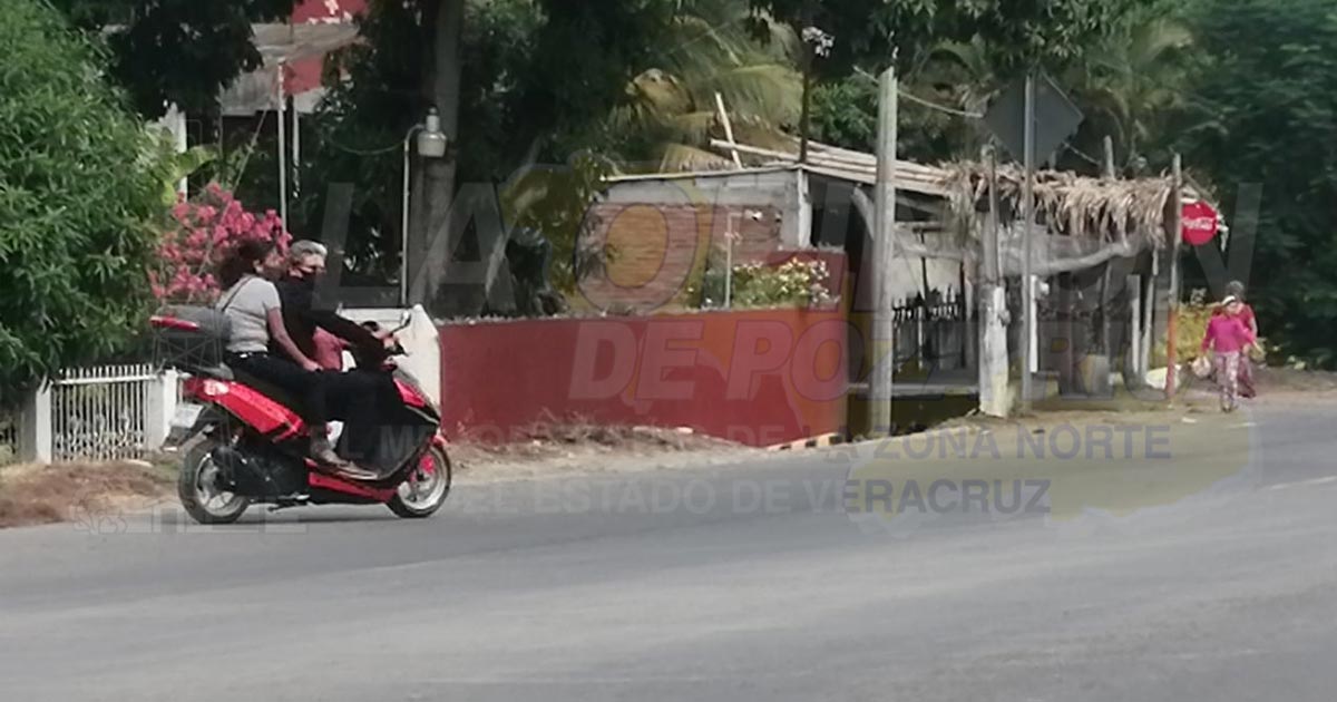 Motociclistas en peligro de muerte